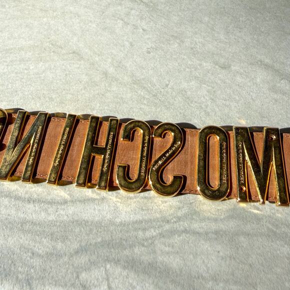 Moschino Leather Belt main image 8